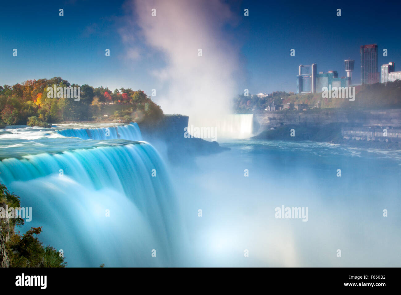 American Falls, Niagara Falls,Niagara, STATI UNITI D'AMERICA Foto Stock