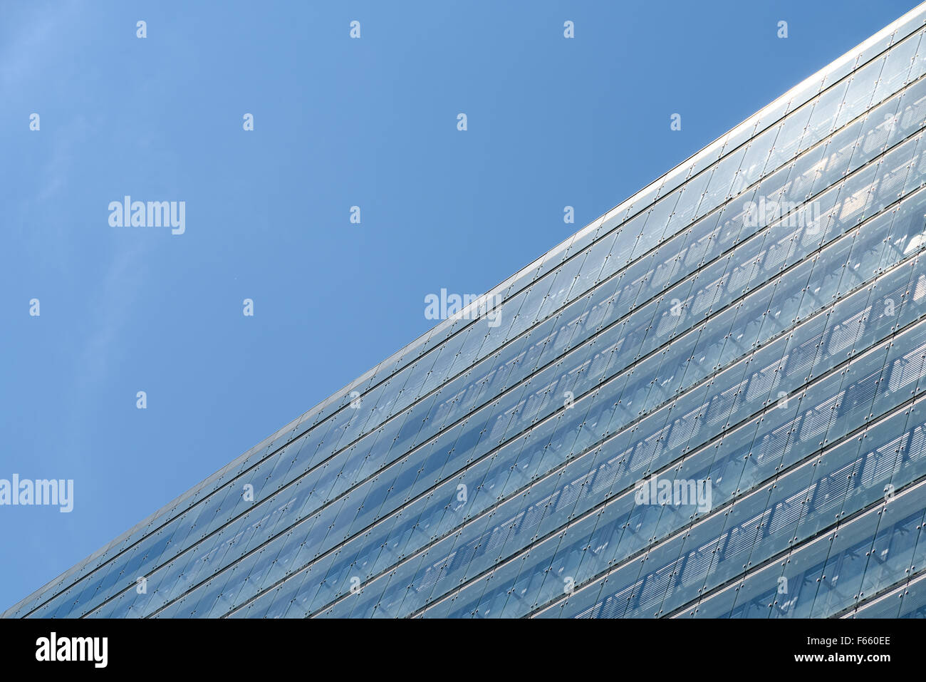 Edificio aziendale Windows dettaglio astratto Foto Stock