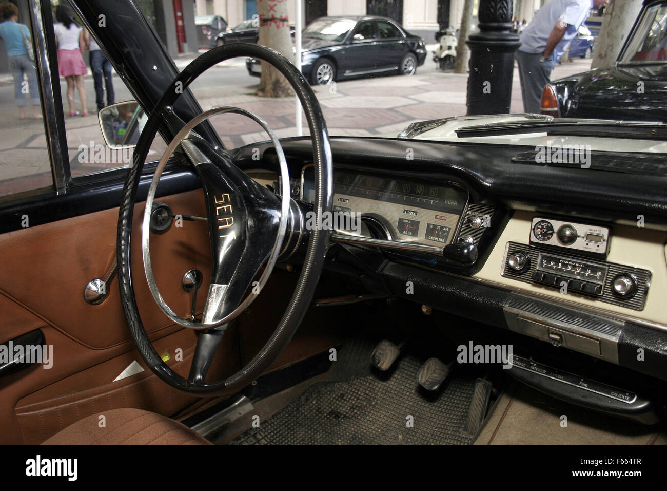 Sede 1500, realizzato in Spagna sotto licenza Fiat. Foto Stock