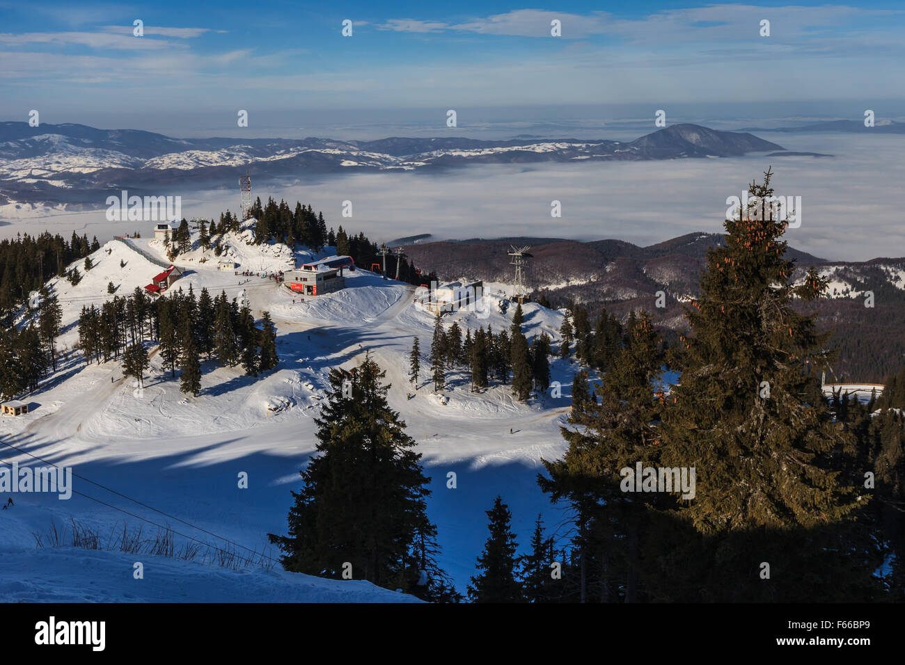 Poiana Brasov, Romania Foto Stock