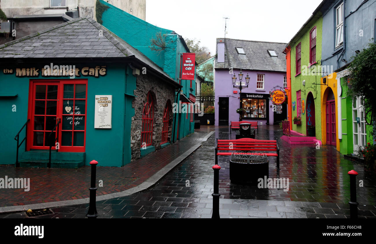 Market Street, Kinsale, nella contea di Cork Foto Stock