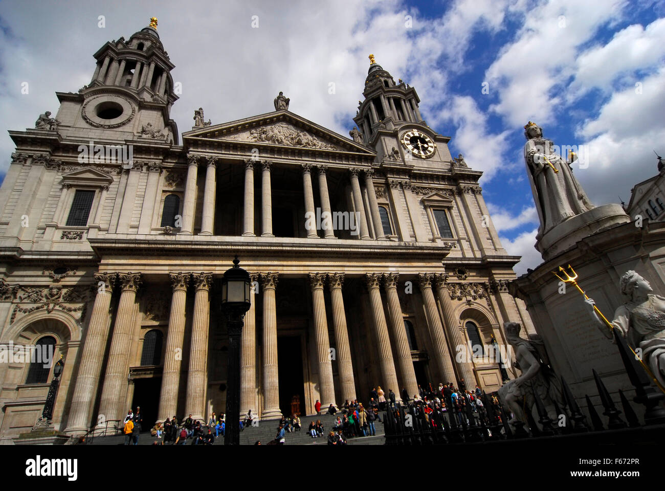London St Pauls, Cattedrale, London, Regno Unito Foto Stock