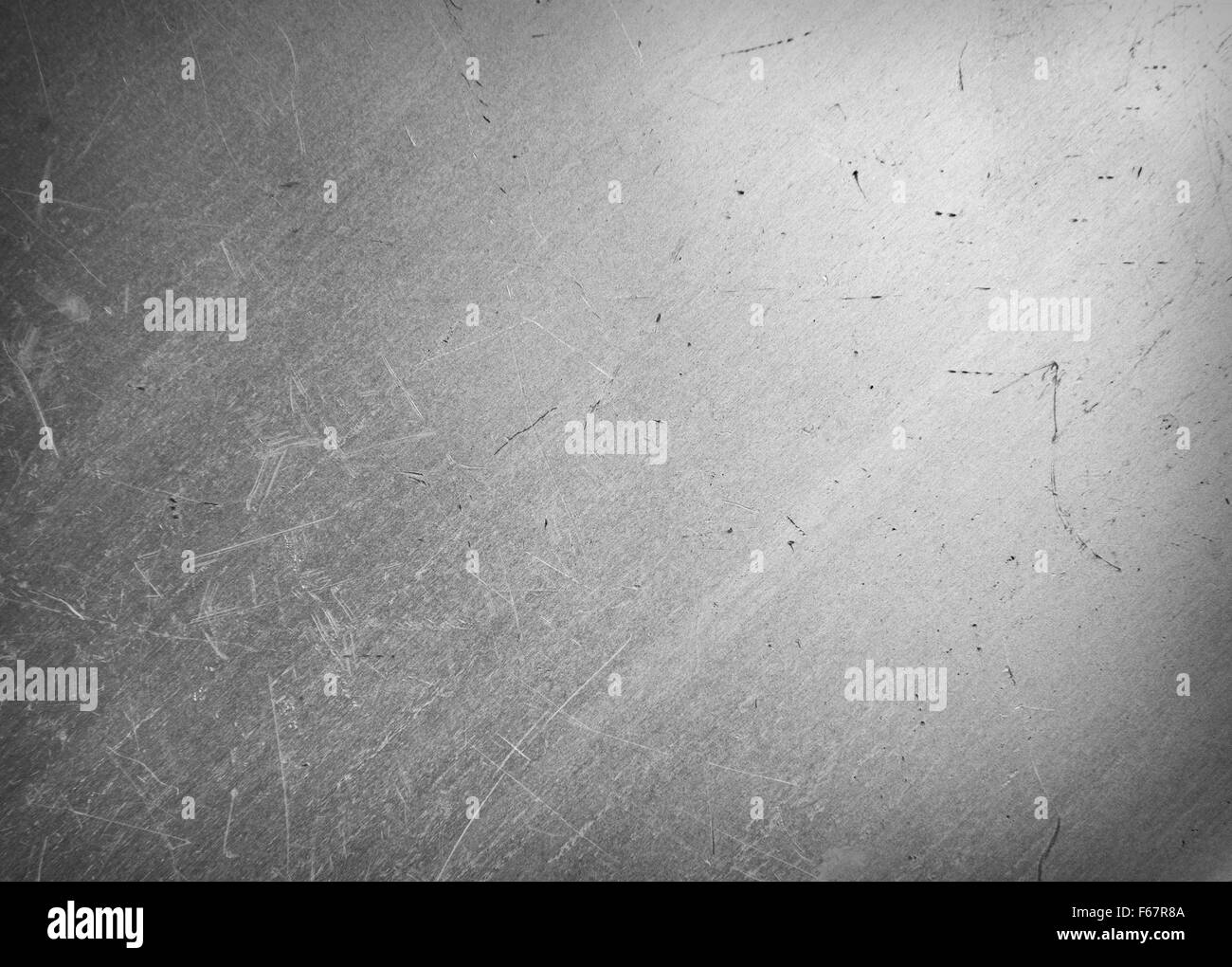 Graffiato texture metallica Foto Stock