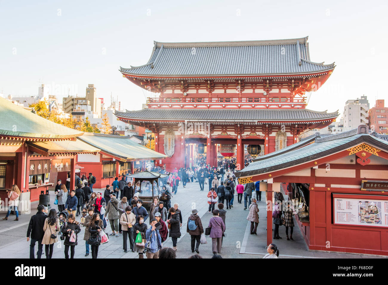 Tempio Sensouji,Asakusa,Taito-Ku,Tokyo Giappone Foto Stock