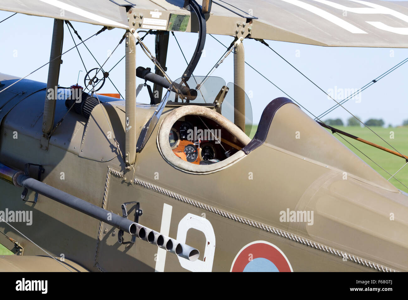 Il tedesco Fokker D VII aereo da combattimento, WW1 Foto Stock