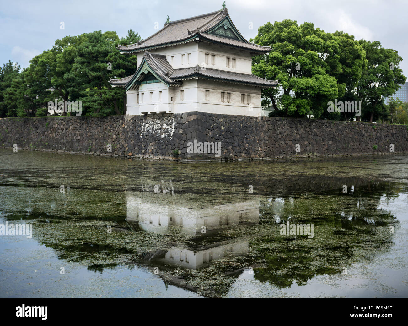 Edificio all interno del palazzo imperiale di Tokyo Foto Stock