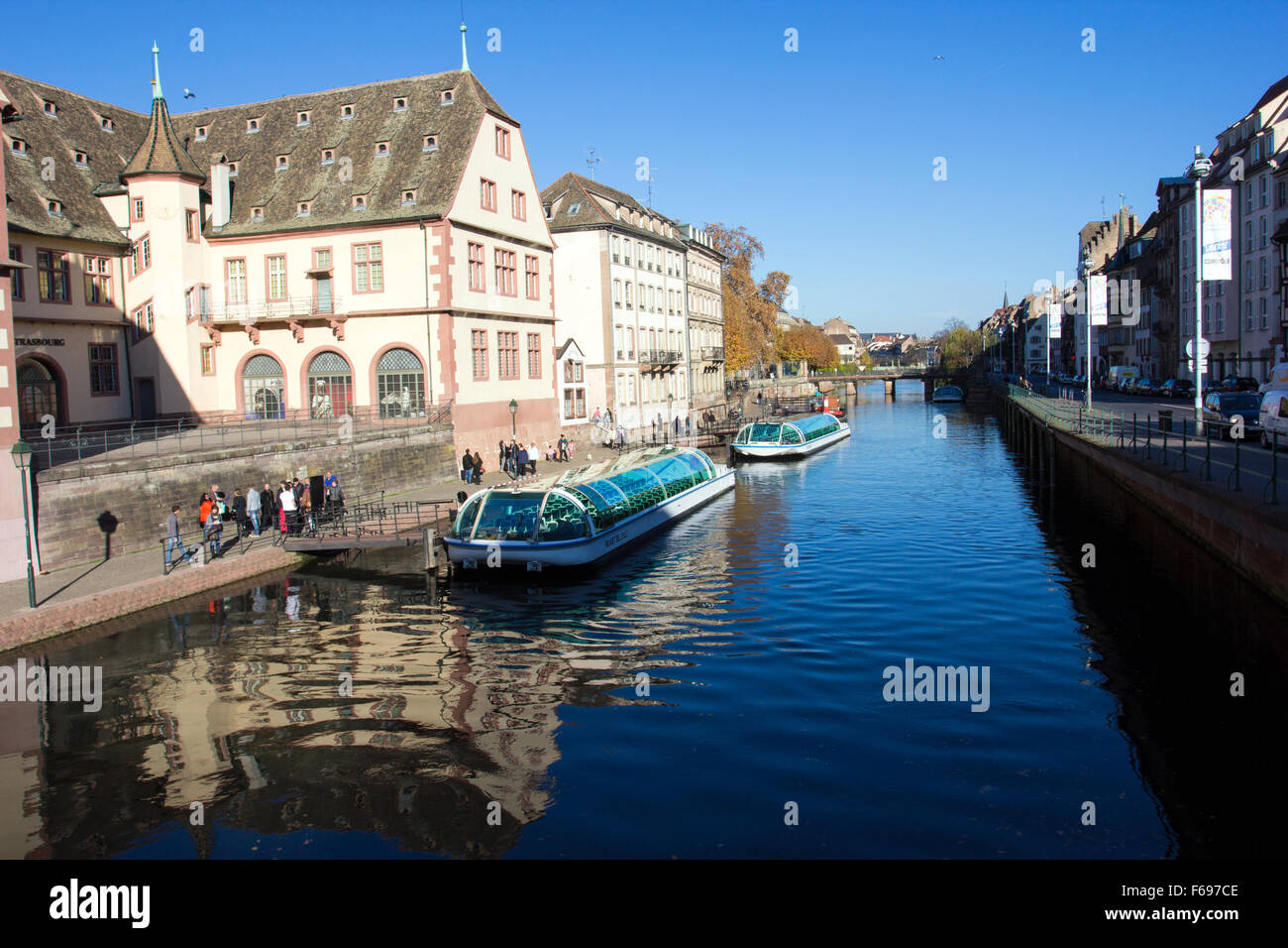Strasburgo in Alsace Francia Foto Stock