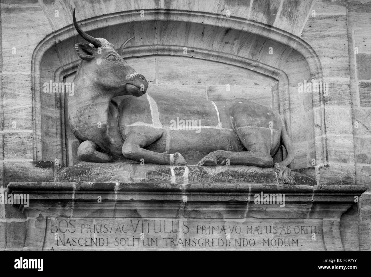 Vecchio Mattatoio a Bamberg (Schlachthaus) Foto Stock