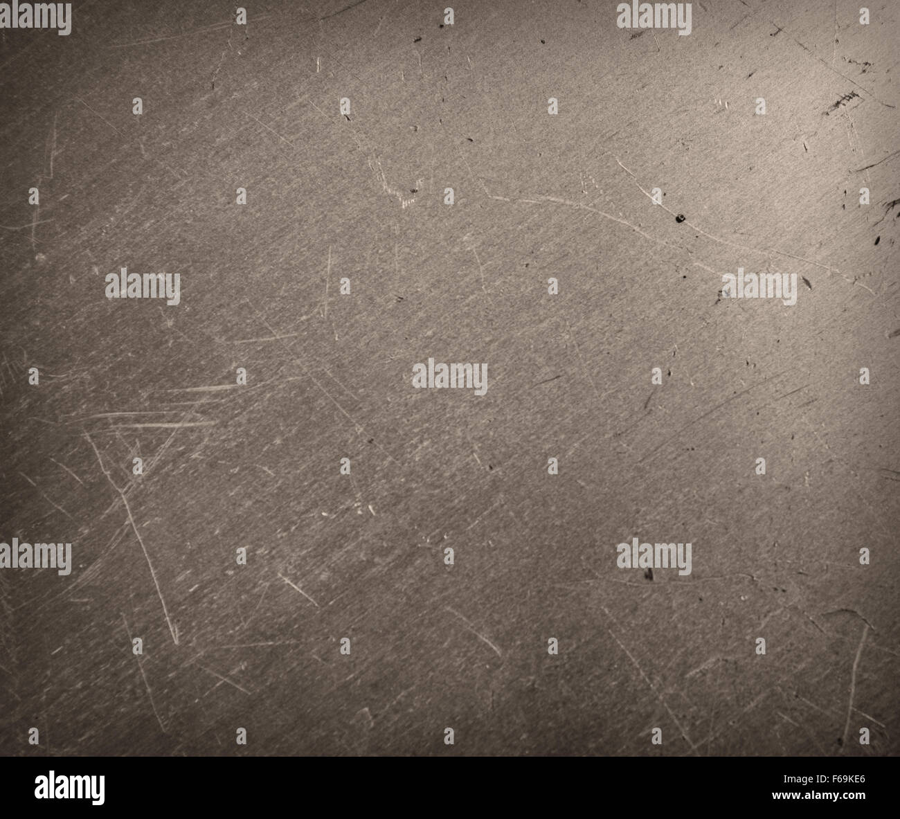 Spazzolato la superficie di metallo Foto Stock