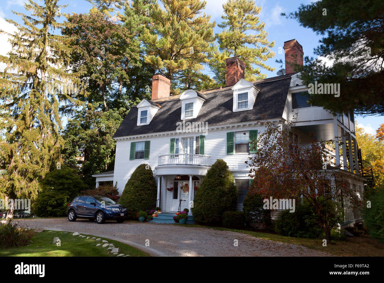 Hampton Terrace Bed and Breakfast Inn, Lenox, Berkshires, Massachusetts New England USA Foto Stock