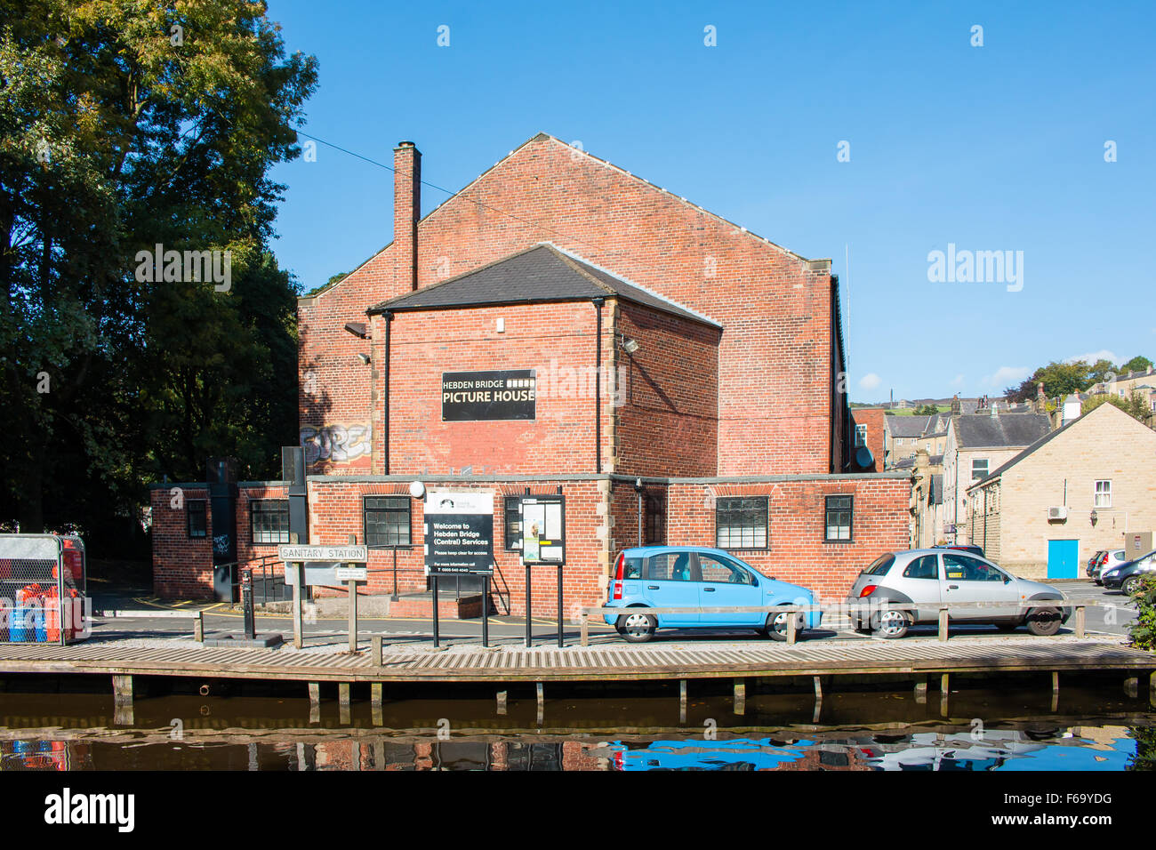 Hebden Bridge Picture House cinema di Hebden Bridge, West Yorkshire, Regno Unito. Foto Stock