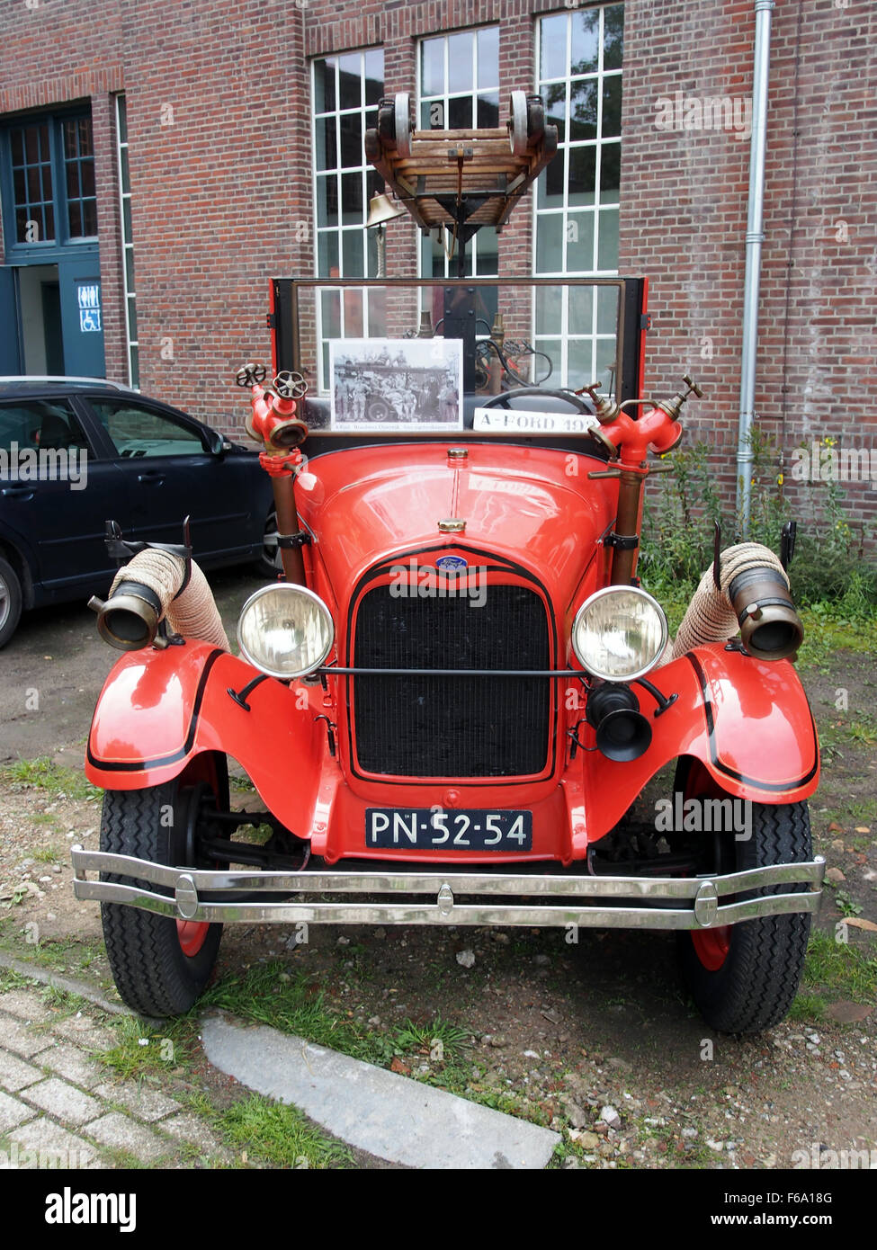 Oisterwijkste Stoomdagen 2015,1928 una Ford, Brandweer Oisterwijk foto 2 Foto Stock