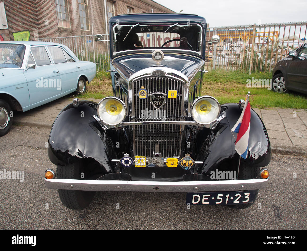 Oisterwijkste Stoomdagen 2015, 1929 Peugeot 201 foto 2 Foto Stock