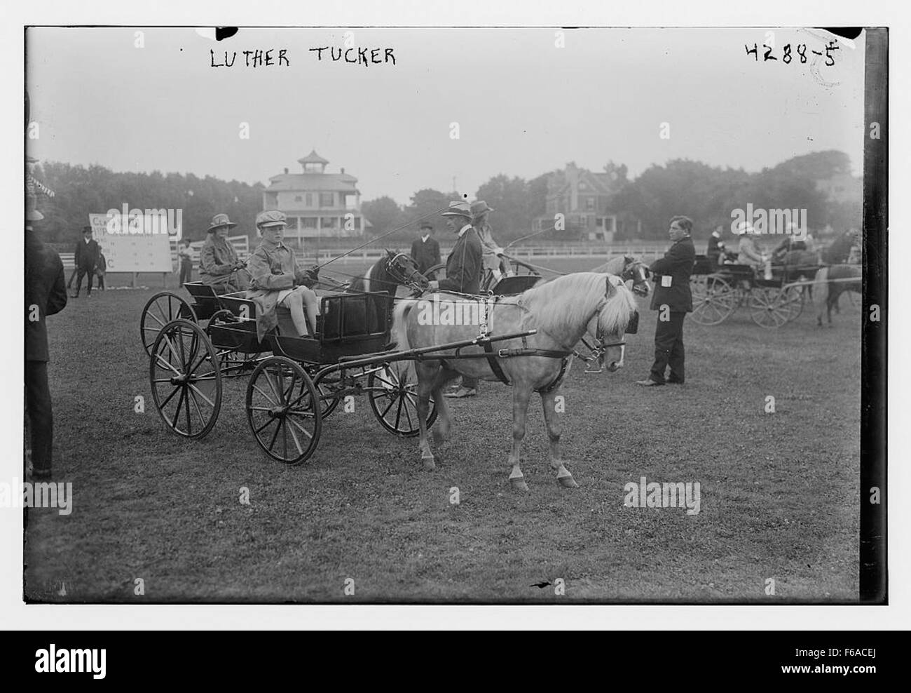 Luther Tucker, un individuo catturato nei documenti storici, fa parte di una figura documentata la cui vita e i cui contributi rimangono parte della storia locale o culturale. Foto Stock