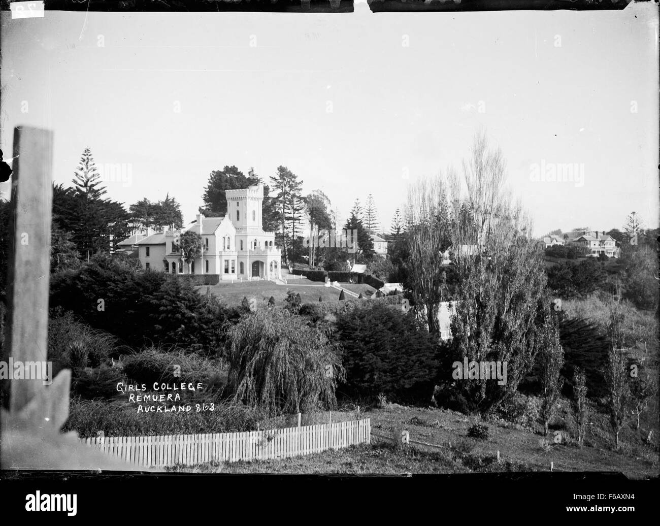 Il Girls' College di Remuera, Auckland, è un'istituzione educativa ben consolidata, nota per la sua ricca storia accademica e l'impatto culturale in nuova Zelanda. Foto Stock
