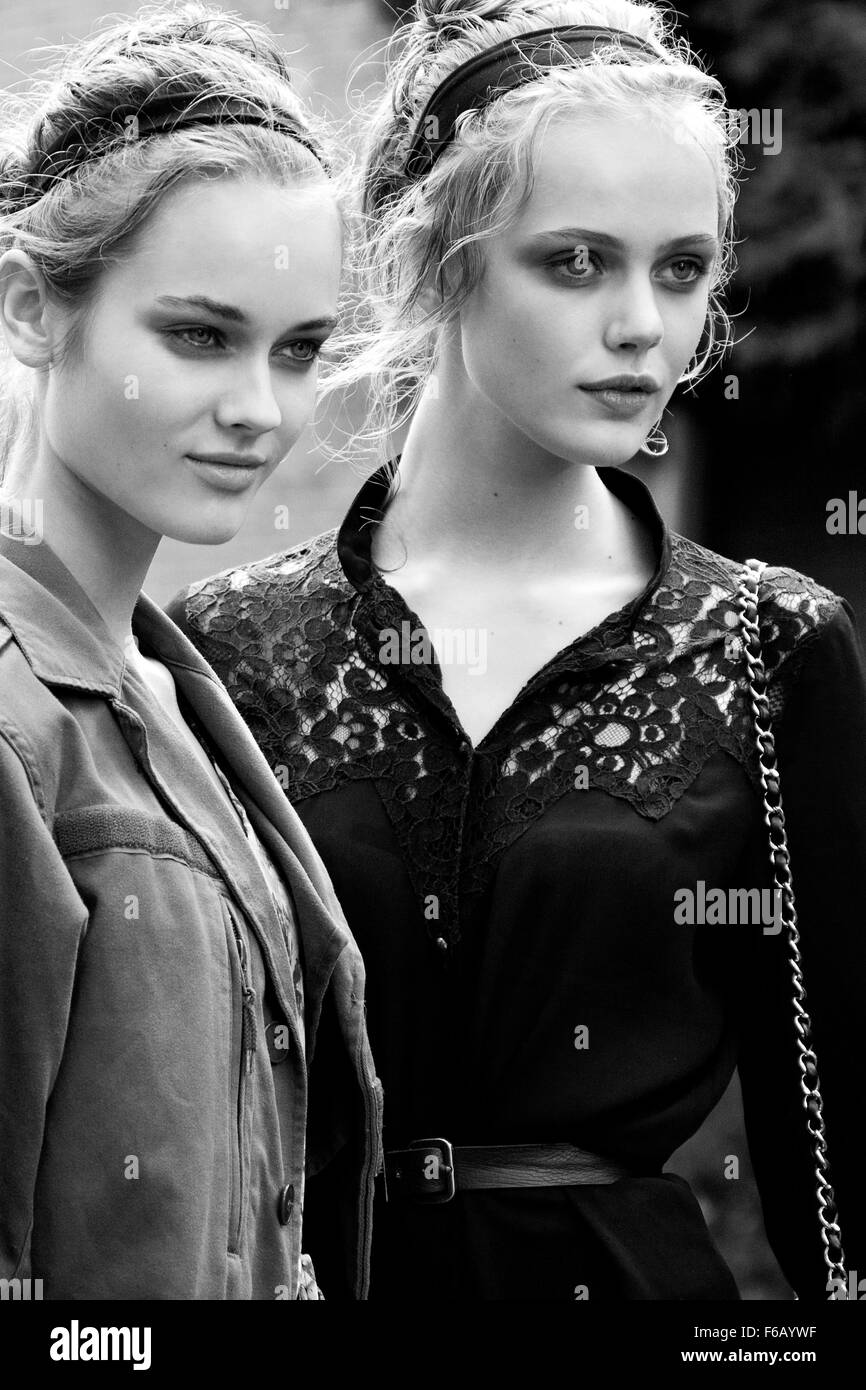 Frida e Jac Foto Stock