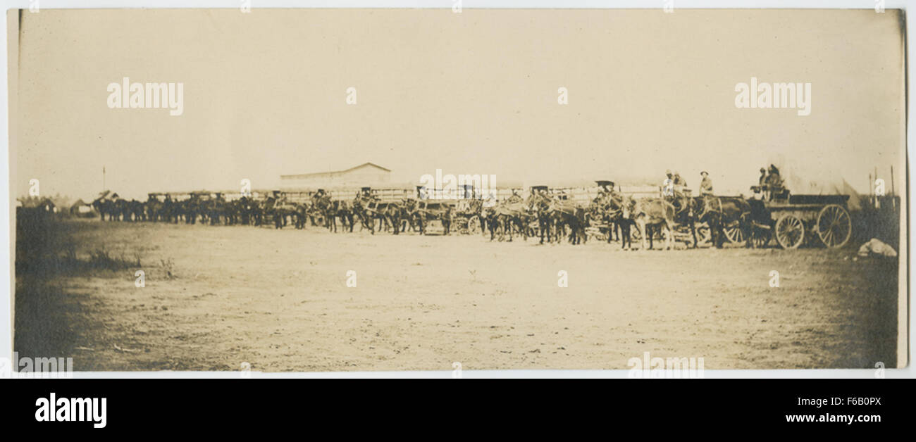 Prima ambulanza Co sul confine messicano, 1916 Foto Stock