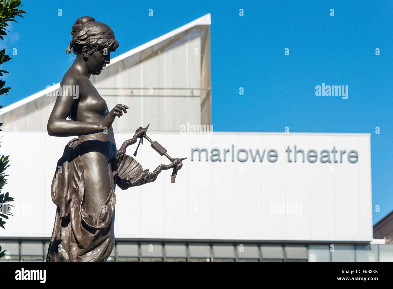 Il Marlowe Theatre, i frati, Canterbury, nel Kent, England, Regno Unito Foto Stock