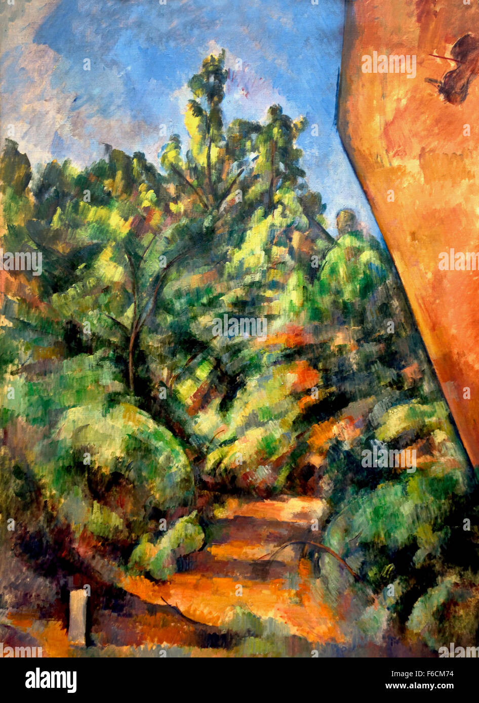 Il Red Rock, c.1895-1900 Paul Cezanne 1839-1906 Francia - Francese Foto Stock