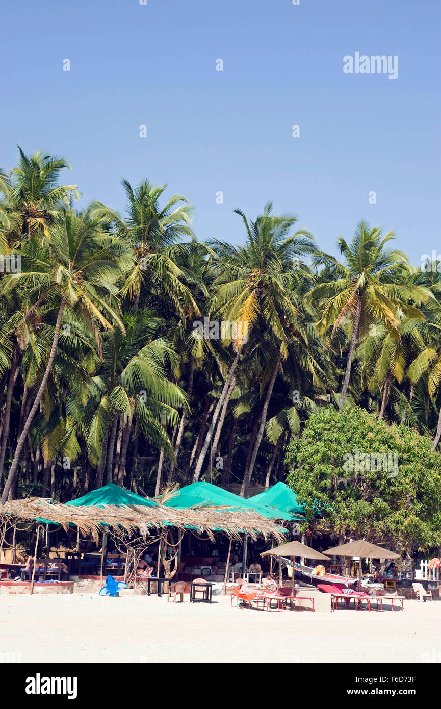 Spiaggia di Palolem, Canacona, goa, india, asia Foto Stock