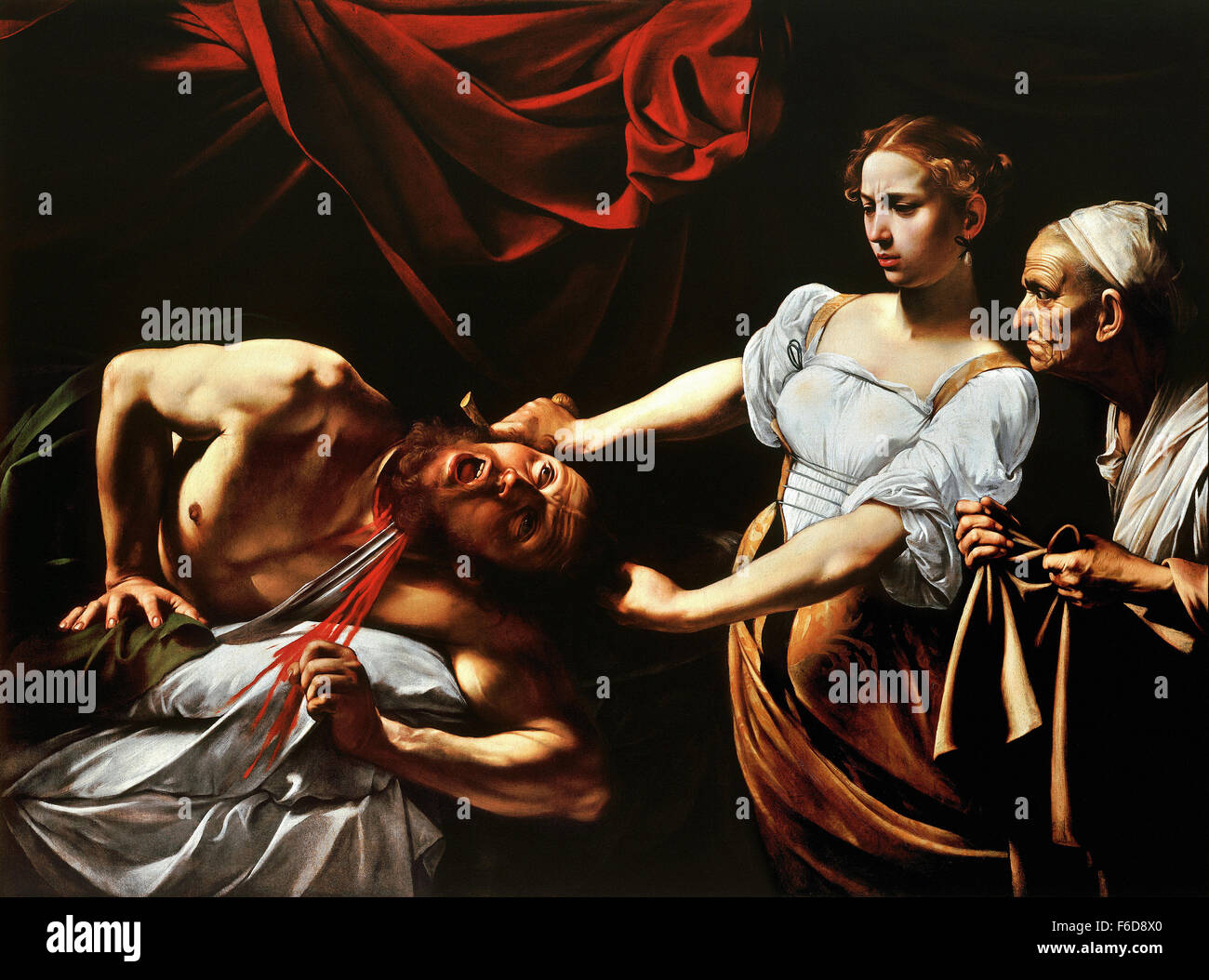 Michelangelo Merisi da Caravaggio - Judith decapitazione Oloferne Foto Stock