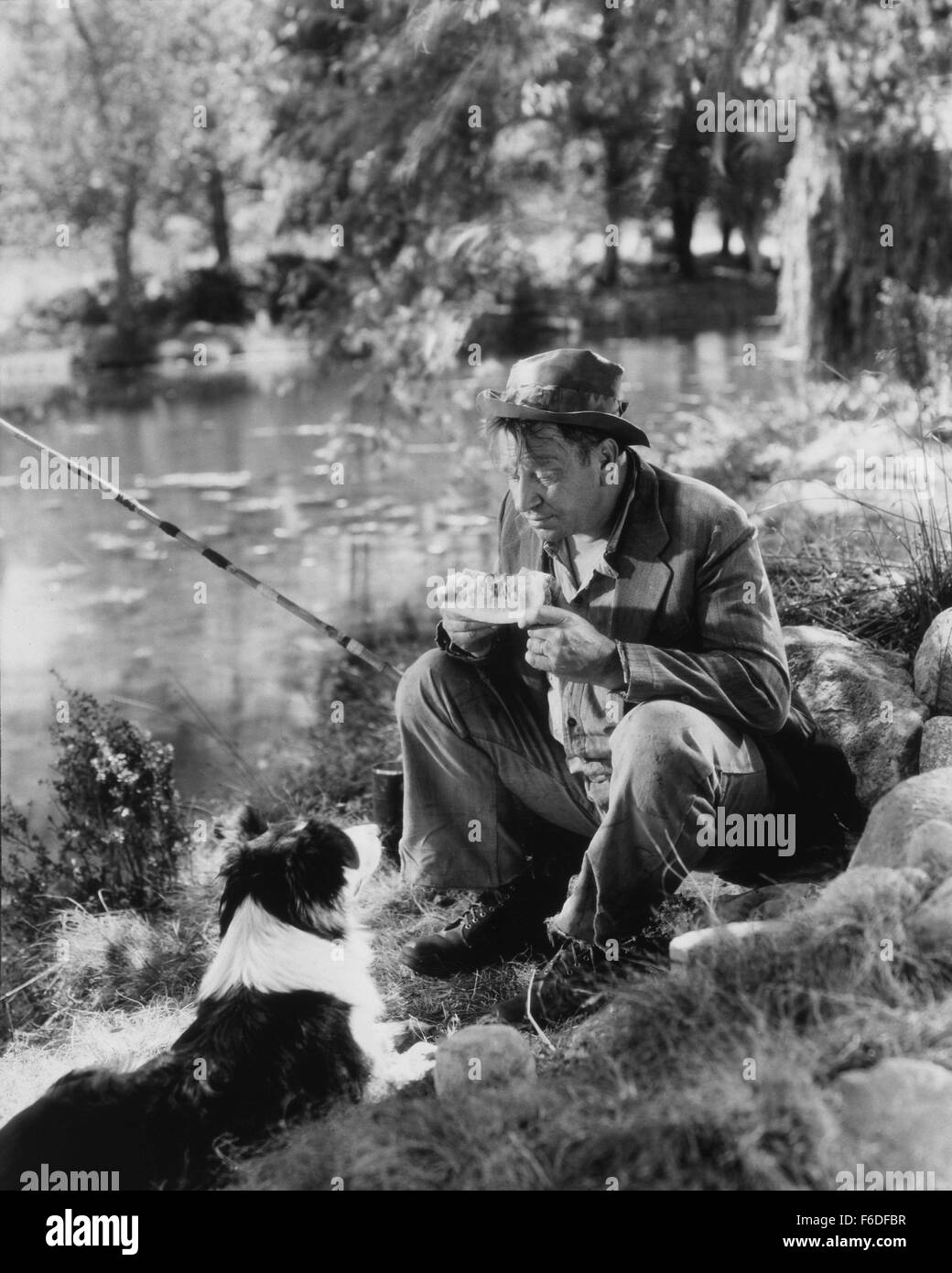 Il 1 gennaio, 1930 - Wallace Beery, On-Set del Film, Old Hutch, 1936 (credito Immagine: c Glasshouse/Entertainment Immagini) Foto Stock