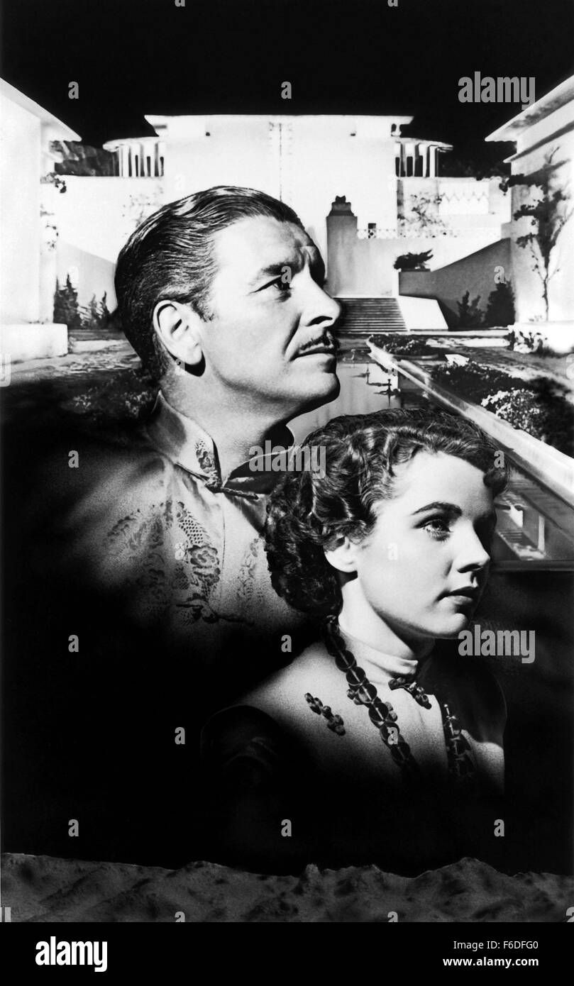 Rilasciato: Mar 2, 1937 - Film originale titolo: Orizzonte Perduto. Nella foto: Ronald Colman. Foto Stock