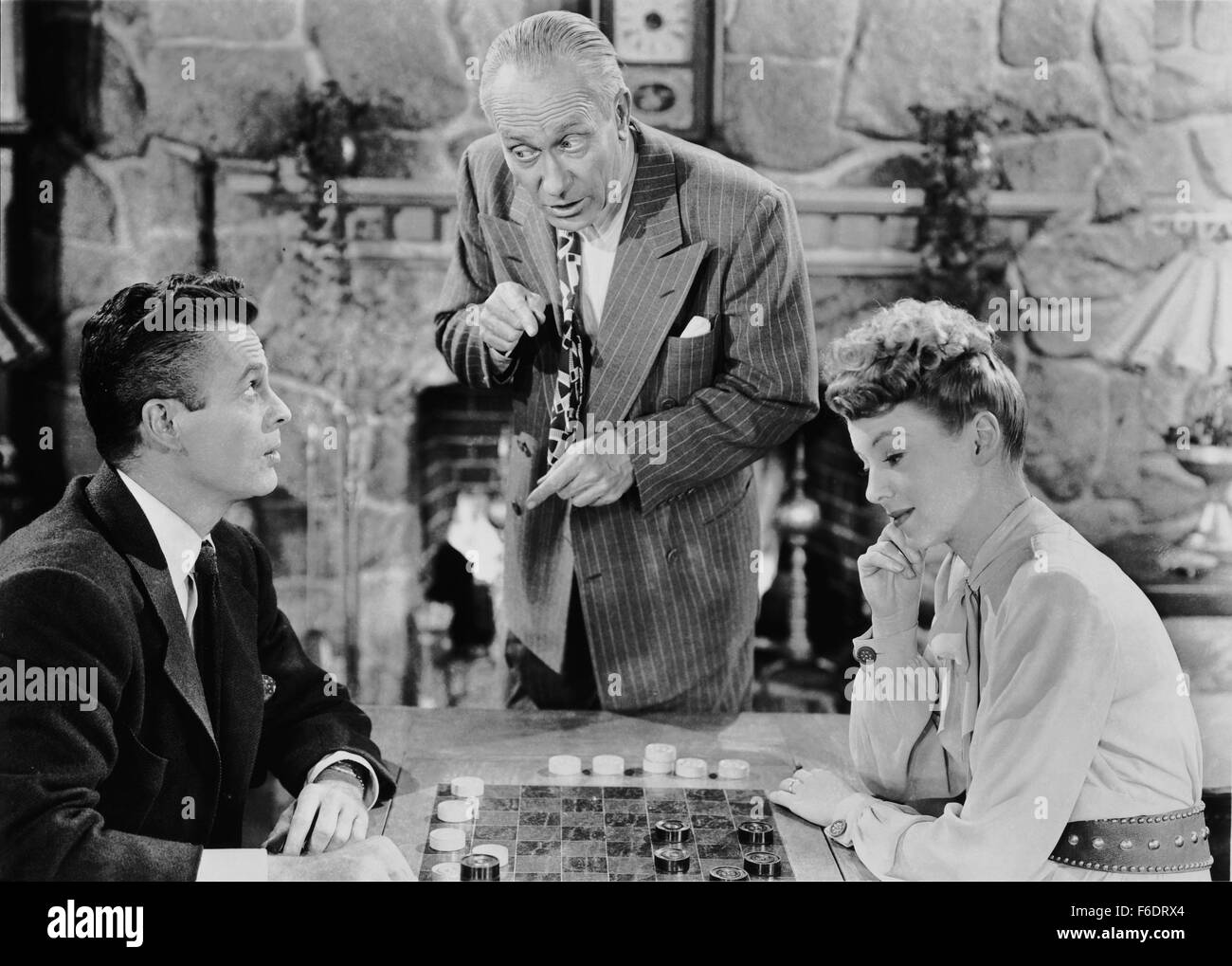 Rilasciato: ottobre 10, 1946 - originale titolo di film: La Jolson Story. Nella foto: Larry parchi, TAMARA SHAYNE. Foto Stock