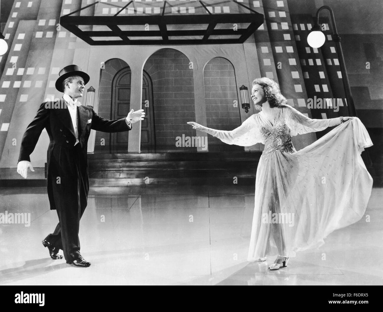 Rilasciato: ottobre 10, 1946 - originale titolo di film: La Jolson Story. Nella foto: Larry parchi, TAMARA SHAYNE. Foto Stock