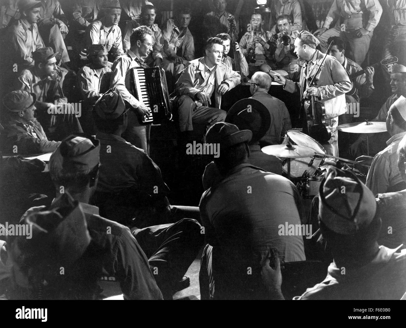 Rilasciato: agosto 10, 1949 - Film originale titolo: Jolson canta nuovamente. Nella foto: Larry parchi. Foto Stock