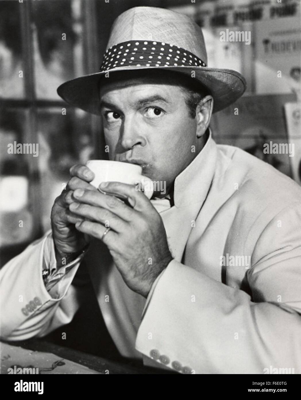 Il 1 gennaio, 1950 - Bob Hope sul set del film, il Lemon Drop Kid, 1951 (credito Immagine: c Glasshouse/Entertainment Immagini) Foto Stock