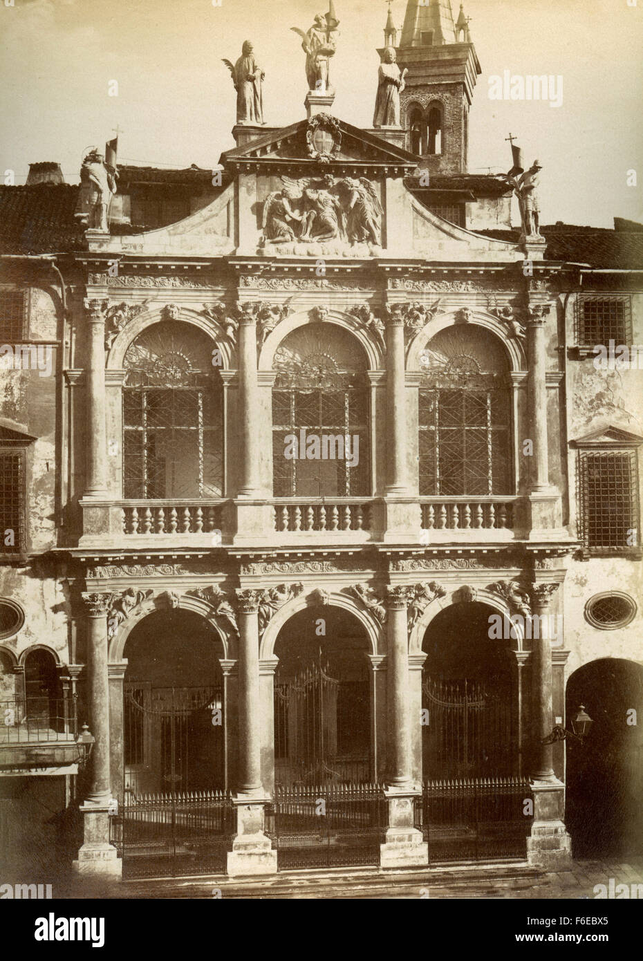 Il Palazzo del Monte di Pietà, Vicenza, Italia Foto Stock