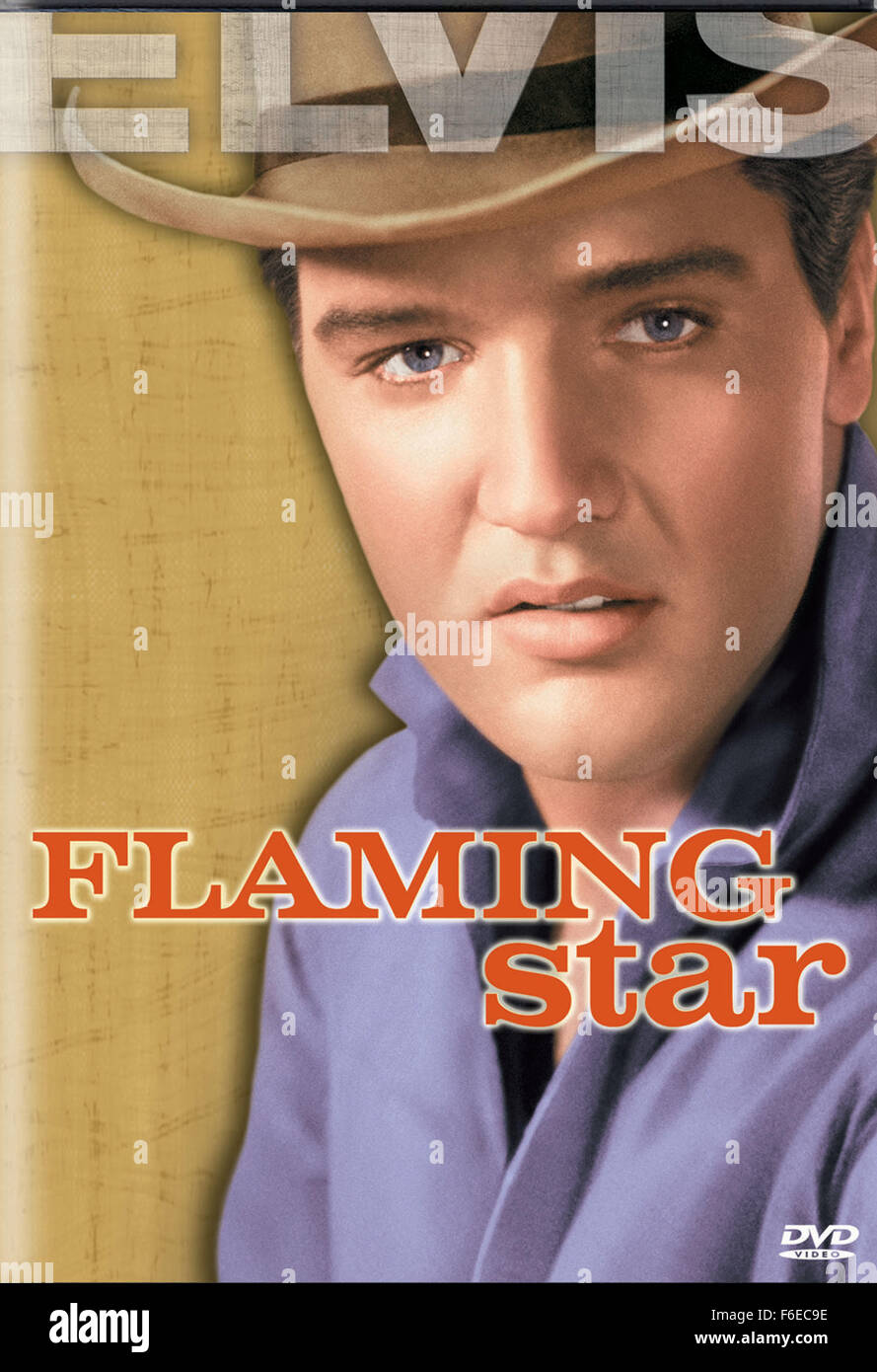 Dic 20, 1960; Los Angeles, CA, Stati Uniti d'America; rock n roll legend ELVIS PRESLEY stelle un Pacer Burton nel ventesimo secolo Fox western, "Flaming Star.". Foto Stock
