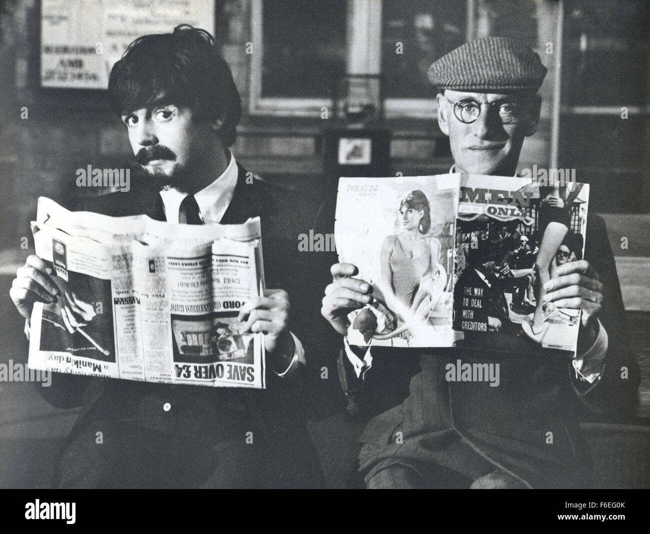 Jul 12, 1964; Londra, UK; musicista PAUL MCCARTNEY come Paolo in 'una dura giornata di notte". Diretto da Richard Lester. Foto Stock