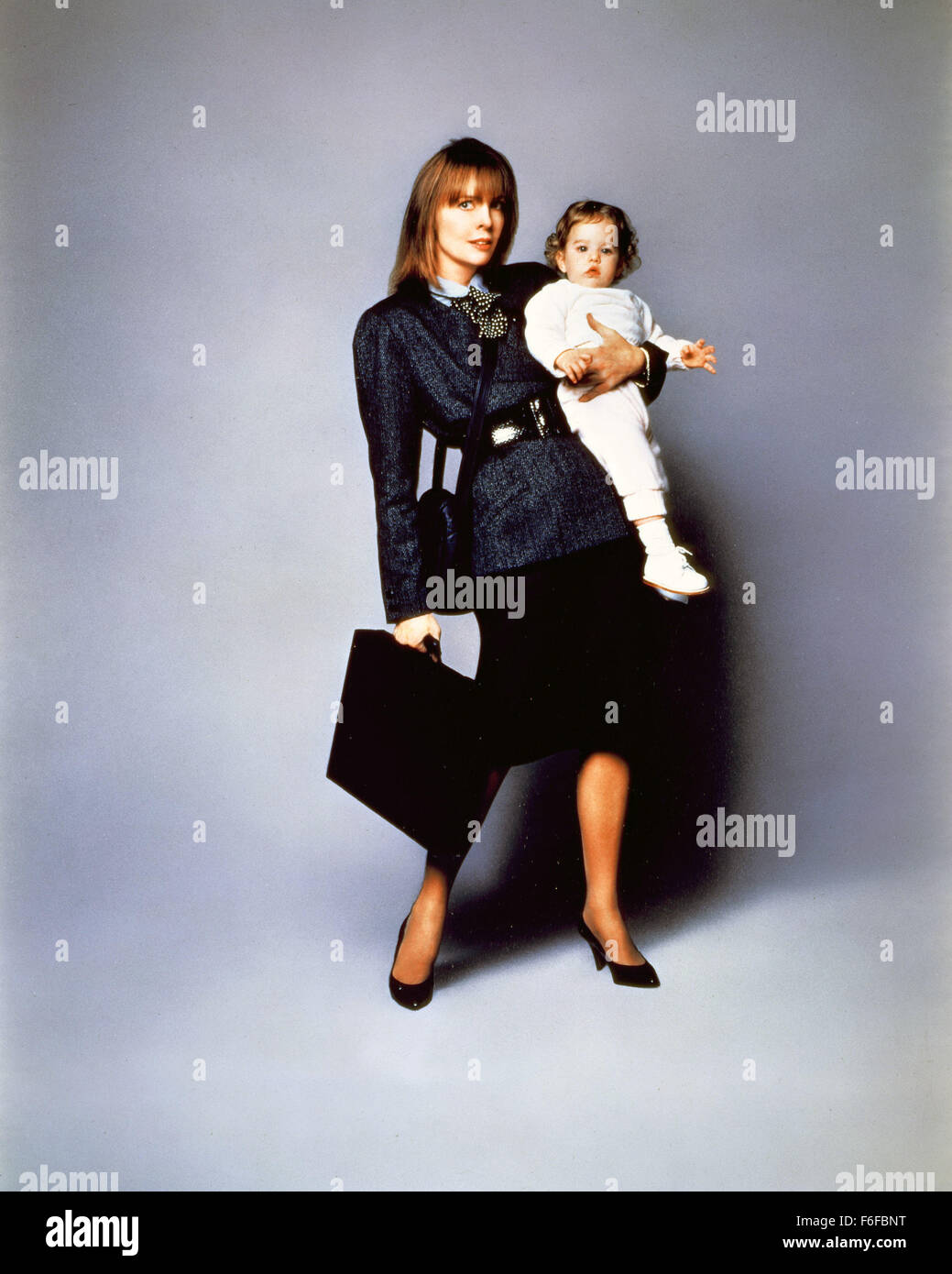 Sep 17, 1987; New York, NY, STATI UNITI D'AMERICA; Diane Keaton come J.C. Wiatt nel romantice commedia film "baby boom" diretto da Charles Shyer. Foto Stock