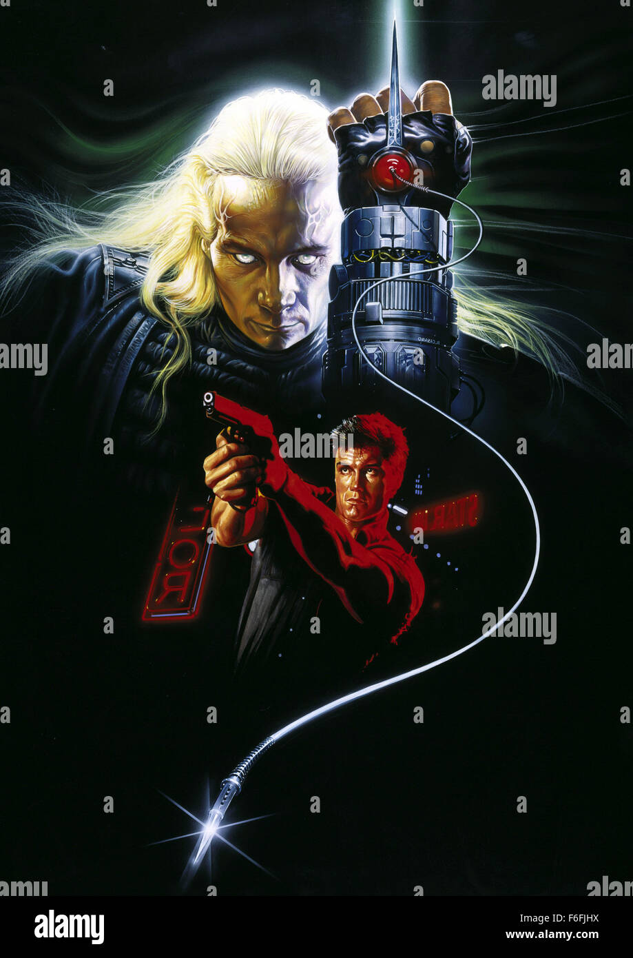 Data di rilascio: Settembre 28, 1990 il titolo del filmato: Dark Angel STUDIO: Visione del direttore internazionale: Craig R. Baxley trama: Jack Caine (Dolph Lundgren) è un Houston vice cop chi è dimenticato la regola libro. La sua auto-nominato missione è quella di fermare il traffico di droga e il numero di un fornitore Victor Manning. Mentre coinvolte in una operazione di undercover per intrappolare Victor Manning, il suo partner viene ucciso e un sinistro nuovo arrivato entra in scena. Lungo con agente F.B.I. Lawrence Smith, i due indagare un ondata di morti misteriose; normale non-junkies morendo di massiccia overdose di eroina e del cuscinetto Foto Stock