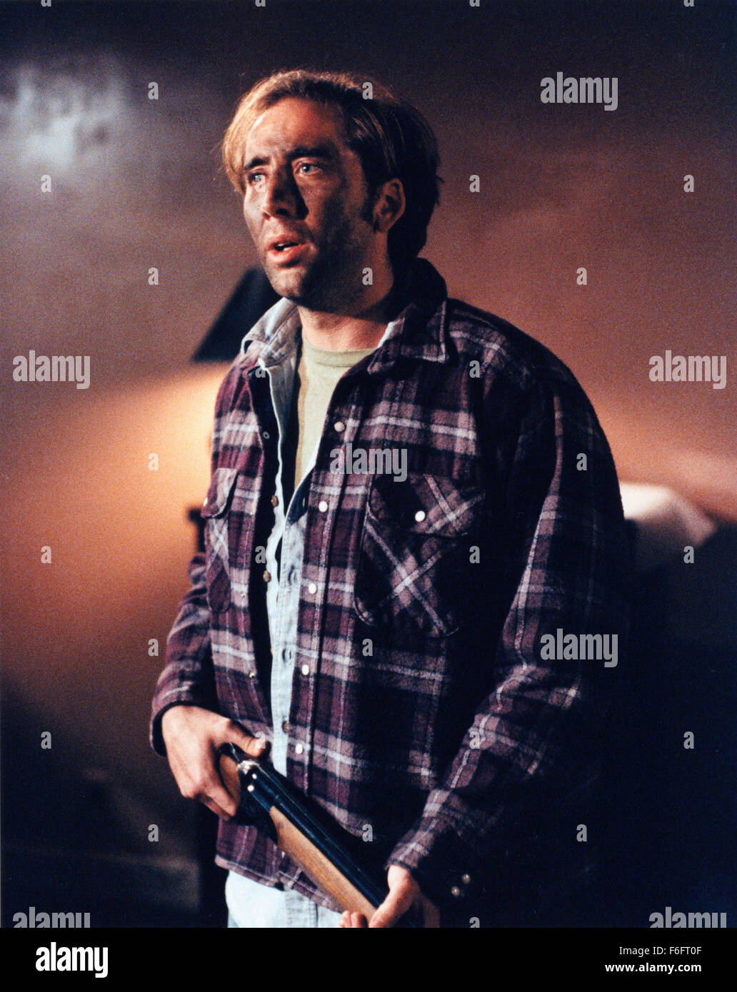 Mar 05, 1993; Nantucket, MA, USA; l'attore Nicolas Cage stars come Amos Odell in E. Max Frye commedia diretta/dramma, "Amos & Andrew.". Foto Stock