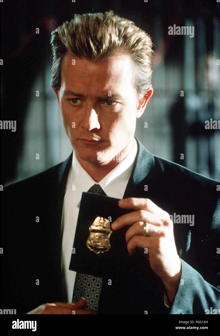 Feb 08, 1995; Hollywood, CA, Stati Uniti d'America; l'attore Robert Patrick stelle come agente FBI, Jeff Douglas in PM Entertainment Group Inc. thriller d'azione", Tolleranza Zero". Foto Stock