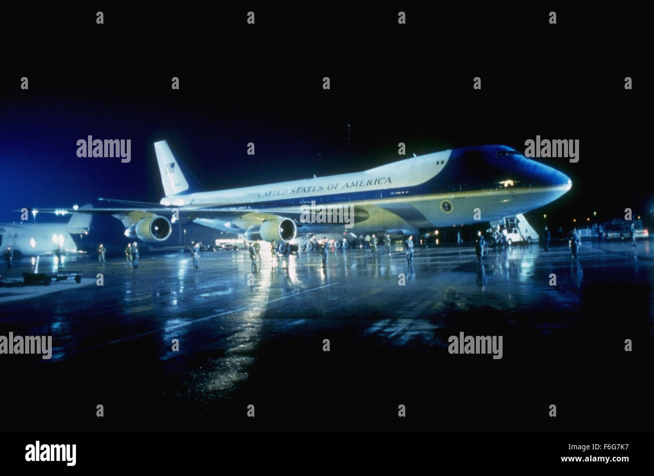 Jul 25, 1997; Cleveland, OH, Stati Uniti d'America; una scena da "Air Force One'. Diretto da Wolfgang Petersen. Foto Stock