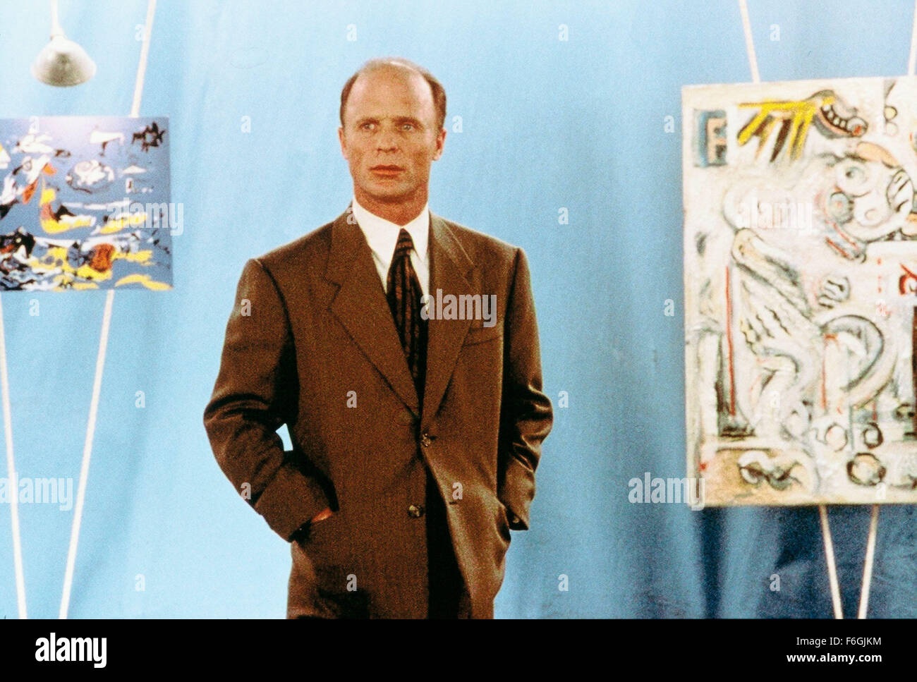 Sep 06, 2000; Los Angeles, CA, Stati Uniti d'America; ATTORE ED HARRIS dirige e stelle come Jackson Pollock in Pollock film fiction, "Pollock". Foto Stock