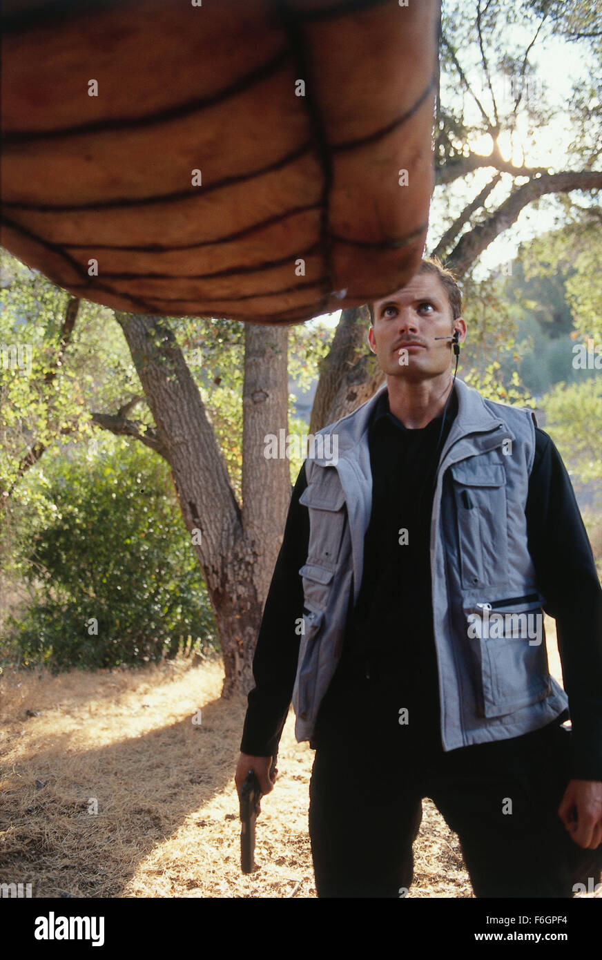 Jan 16, 2001; Los Angeles, CA, Stati Uniti d'America; attore Casper Van Dien stelle come Bart Parker in Unified organizzazione di film horror, 'Python.". Foto Stock
