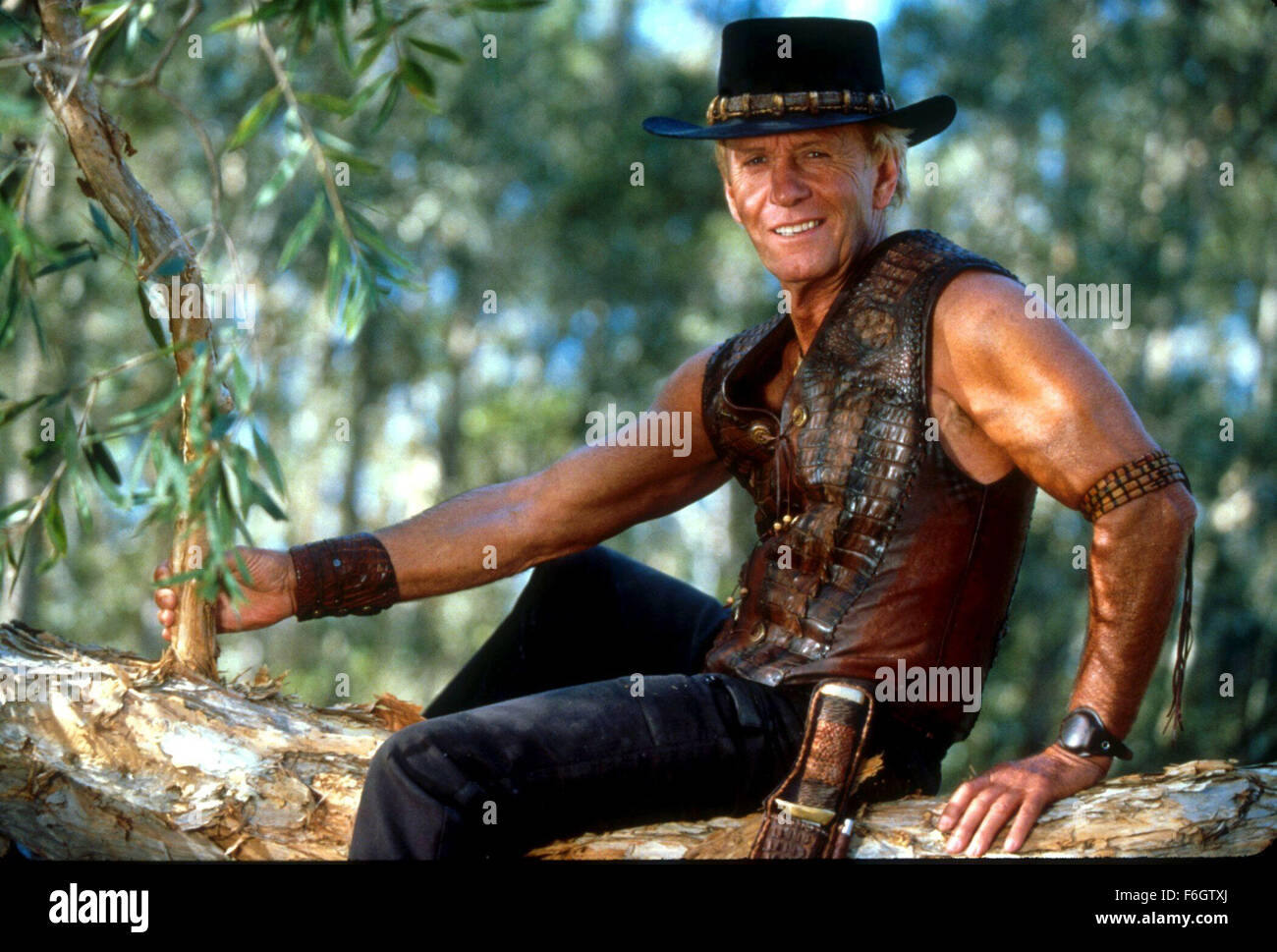 Mar 06, 2001; Los Angeles, CA, Stati Uniti d'America; PAOLO HOGAN come Mick in "Crocodile Dundee in Los Angeles'.. (Credito Immagine: ) Foto Stock