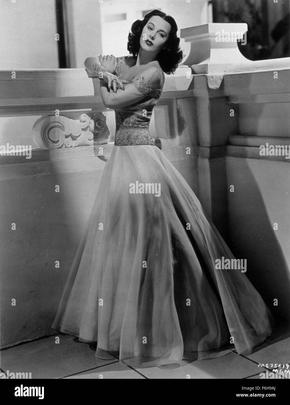 1944, il titolo del film: cospiratori, Direttore: JEAN NEGULESCO, Studio: WARNER, nella foto: Hedy Lamarr. (Credito Immagine: SNAP) Foto Stock