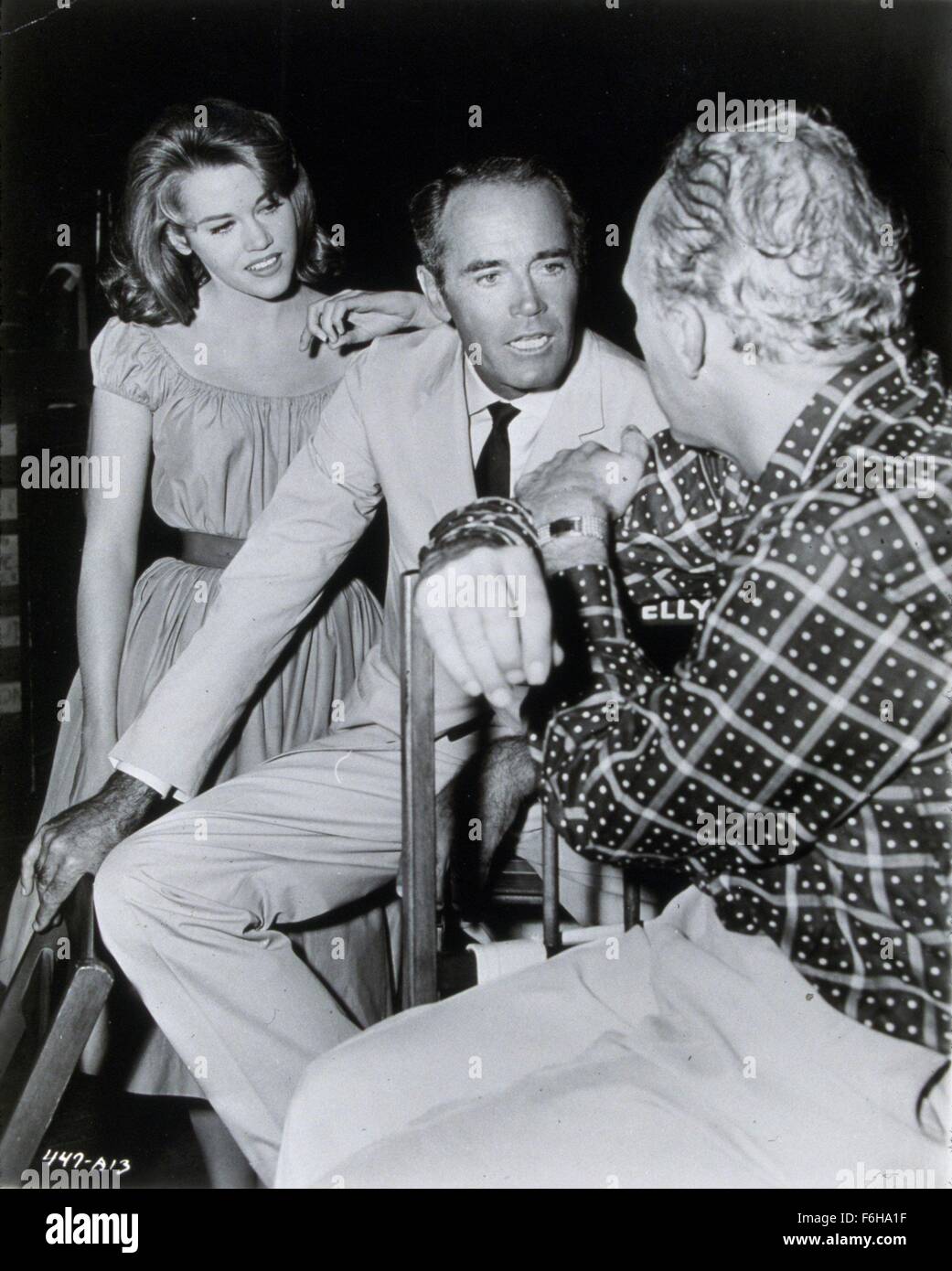 1960, il titolo del film: TALL STORY, Direttore: JOSHUA LOGAN, nella foto: Henry Fonda, Jane Fonda. (Credito Immagine: SNAP) Foto Stock