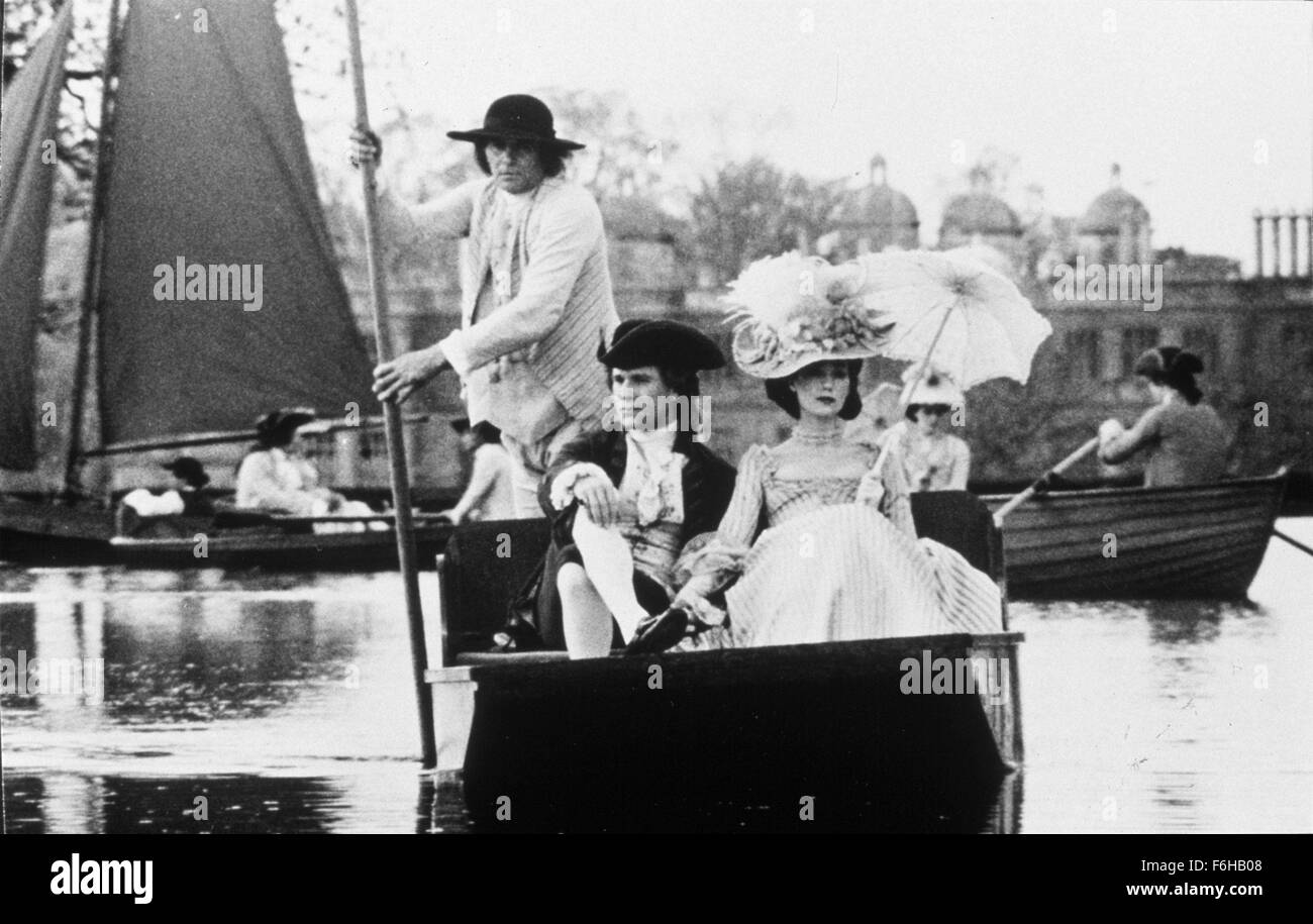 1975, il titolo del film: BARRY LYNDON, Direttore: Stanley Kubrick, Studio: WARNER, nella foto: Marisa Berenson, Stanley Kubrick. (Credito Immagine: SNAP) Foto Stock