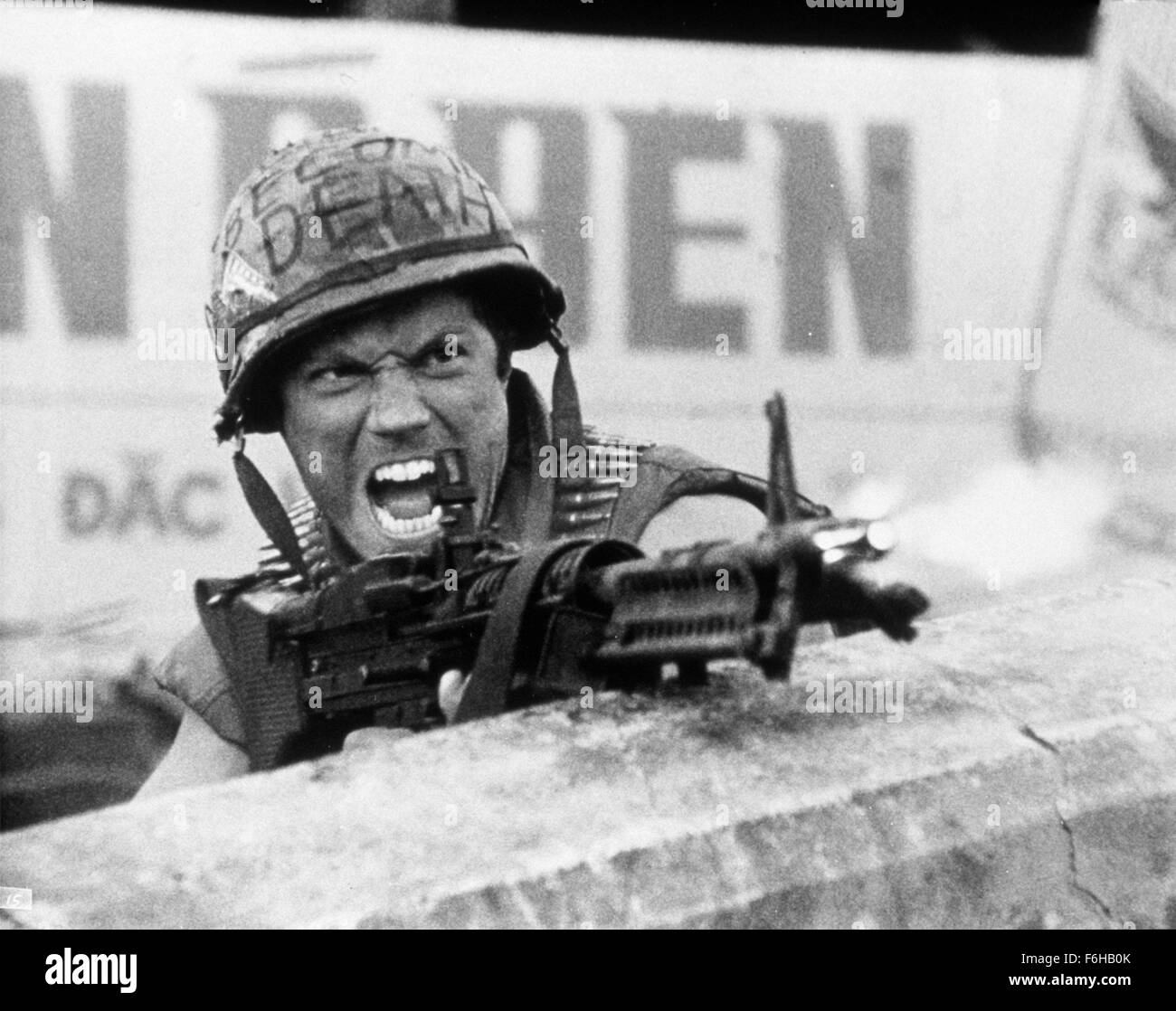 1987, il titolo del film: Full Metal Jacket, Direttore: Stanley Kubrick, Studio: WARNER, nella foto: Adam Baldwin, abbigliamento, abbigliamento di combattimento. (Credito Immagine: SNAP) Foto Stock