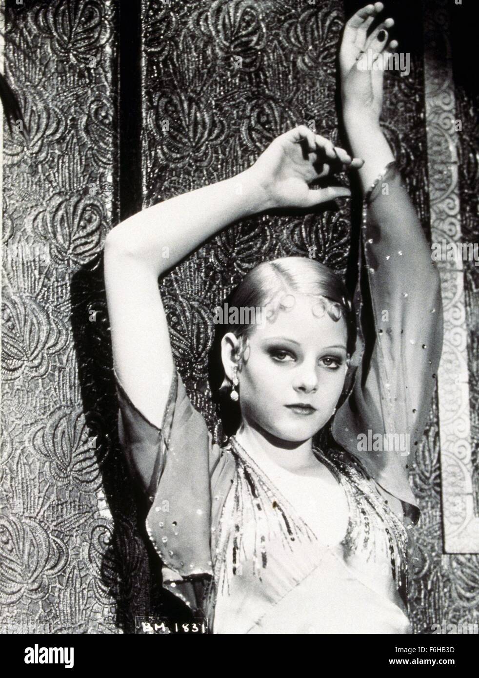 1976, il titolo del film: BUGSY MALONE, Direttore: Alan Parker, Studio: rango film, foto: JODIE FOSTER. (Credito Immagine: SNAP) Foto Stock