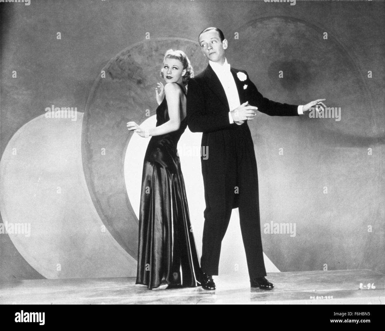 1935, il titolo del film: Roberta, Direttore: WILLIAM SEITER, Studio: RKO, nella foto: Fred Astaire Ginger Rogers. (Credito Immagine: SNAP) Foto Stock