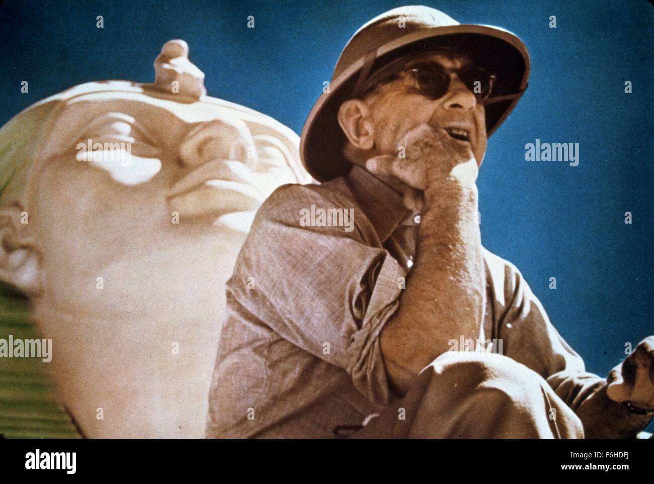 1956, il titolo del film: dieci comandamenti, Direttore: CECIL B DeMILLE, nella foto: CECIL B DeMILLE. (Credito Immagine: SNAP) Foto Stock