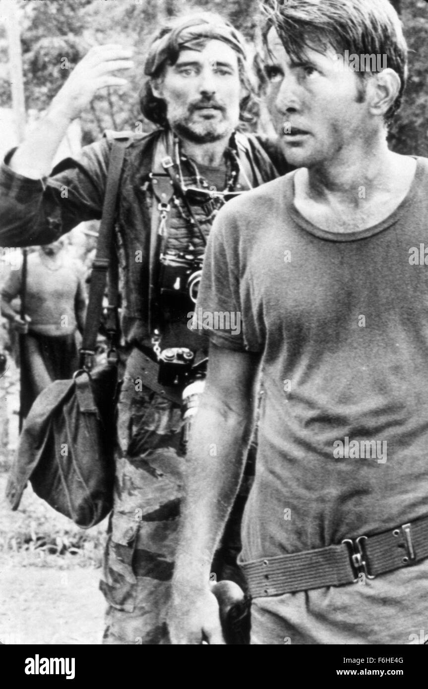 1979, il titolo del film: Apocalypse Now, Direttore: francis ford coppola, Studio: UA, nella foto: francis ford coppola, Dennis Hopper. (Credito Immagine: SNAP) Foto Stock